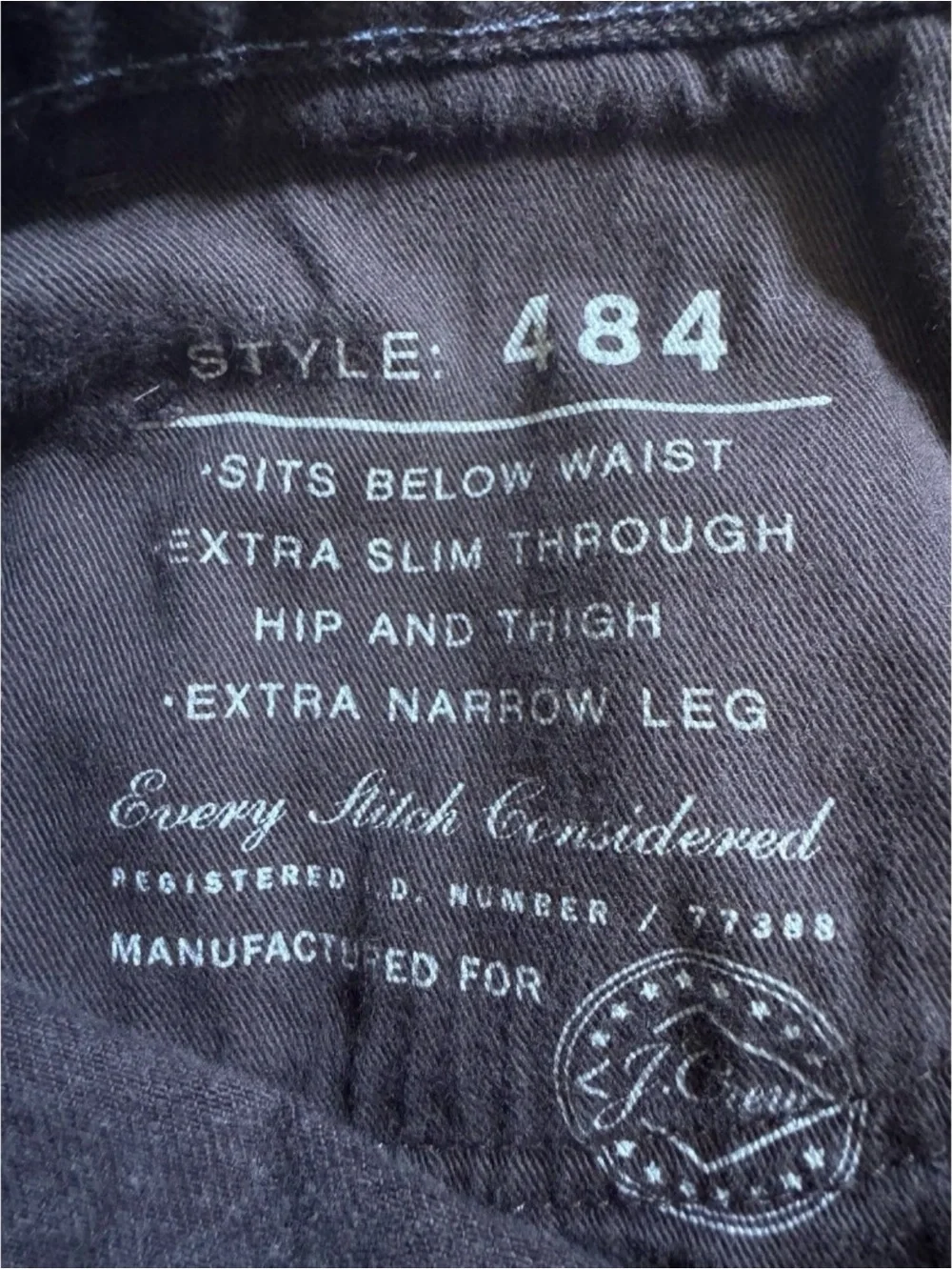 Classic Men's Straight-Leg Pants in Dark Brown